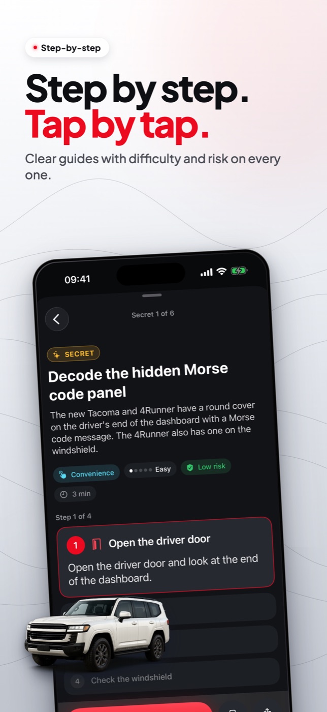 Step-by-step guide to the hidden Morse code panel